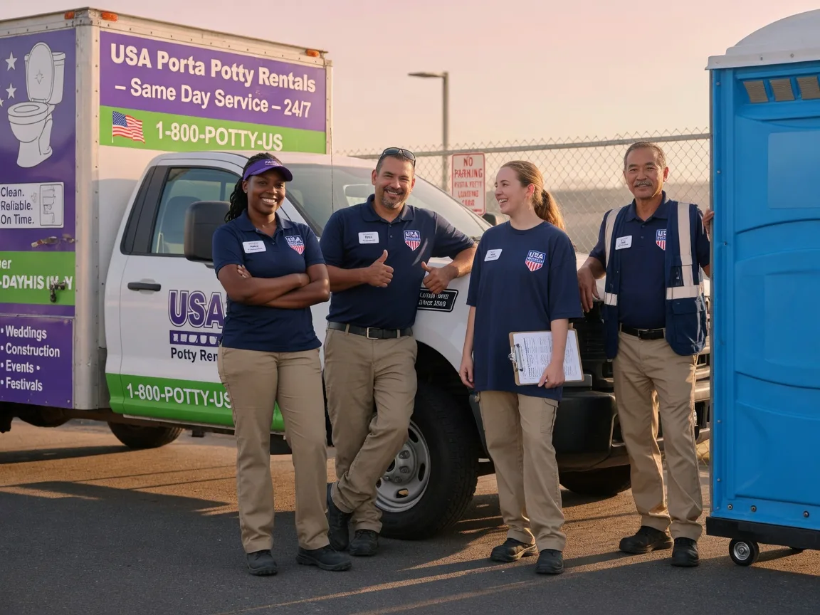 Porta Potty Rental company in East Sparta, OH